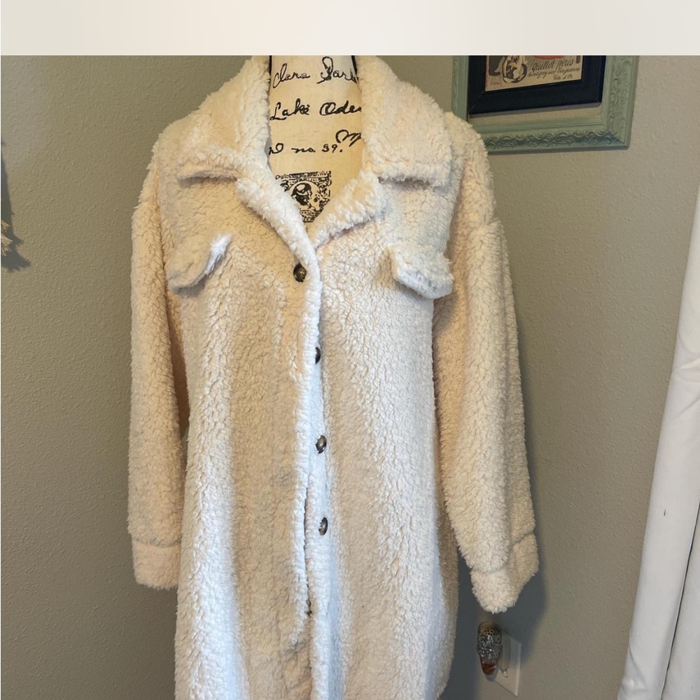 Cozy Cream Sherpa Jacket